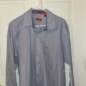 Izod slim fit casual dress shirt